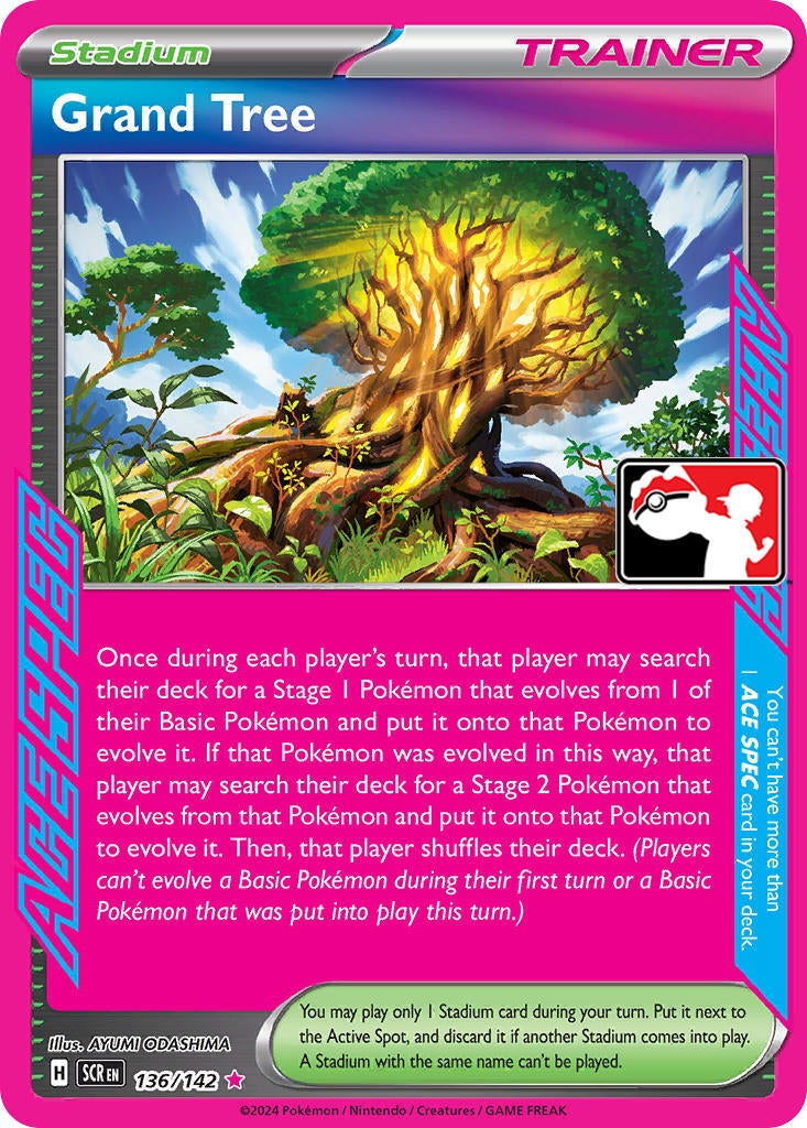 Image for Grand Tree (Prize Pack Series Cards) (136/142) - Pokemon