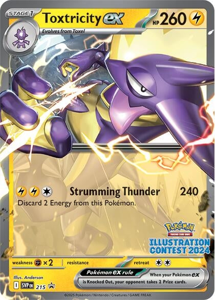 Image for Toxtricity ex - 215 (SV: Scarlet & Violet Promo Cards) (215) - Pokemon