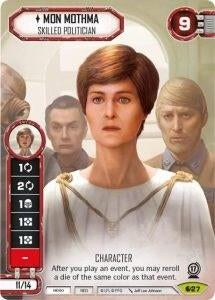 Image for Mon Mothma - Skilled Politician (Alternate Full Art) (Card Only) (SWD: Promo Cards) (27) - Star Wars: Destiny