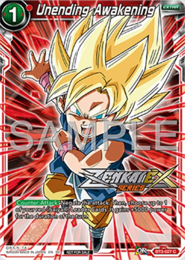 Image for Unending Awakening (Event Pack 16) (Promotion Cards) (BT3-027) - Dragon Ball Super: Masters