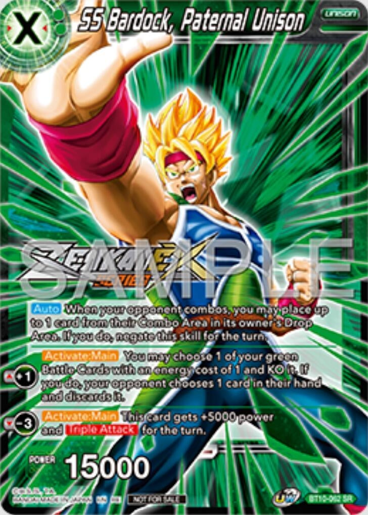 Image for SS Bardock, Paternal Unison (Event Pack 16) (Promotion Cards) (BT10-062) - Dragon Ball Super: Masters
