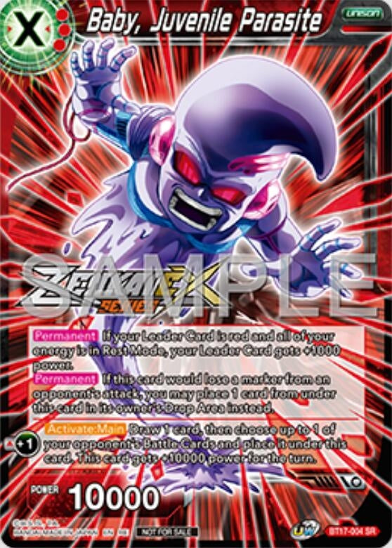 Image for Baby, Juvenile Parasite (Event Pack 16) (Promotion Cards) (BT17-004) - Dragon Ball Super: Masters