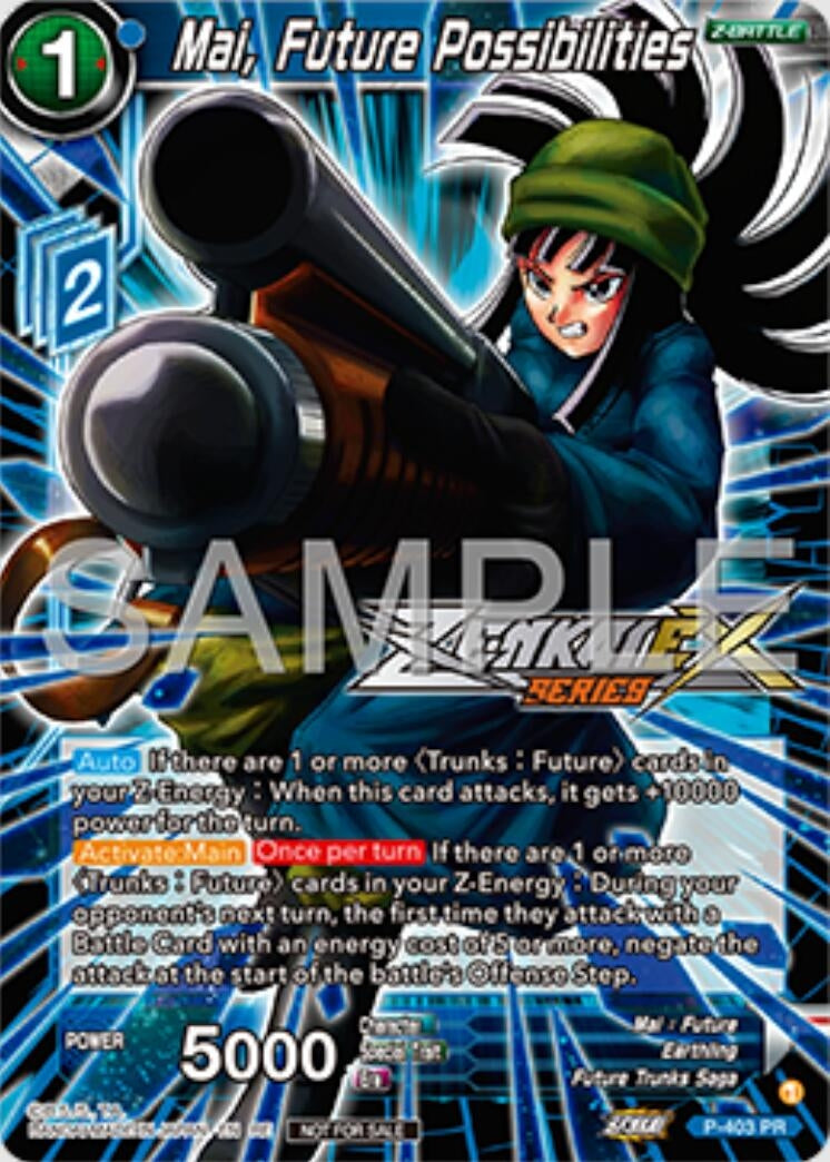 Image for Mai, Future Possibilities (Event Pack 16) (Promotion Cards) (P-403) - Dragon Ball Super: Masters