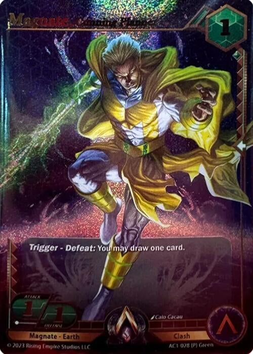Image for Magnate, Cunning Planner (Alternate Art) (The Awakening Novel Kickstarter) (AC1-028) - Alpha Clash