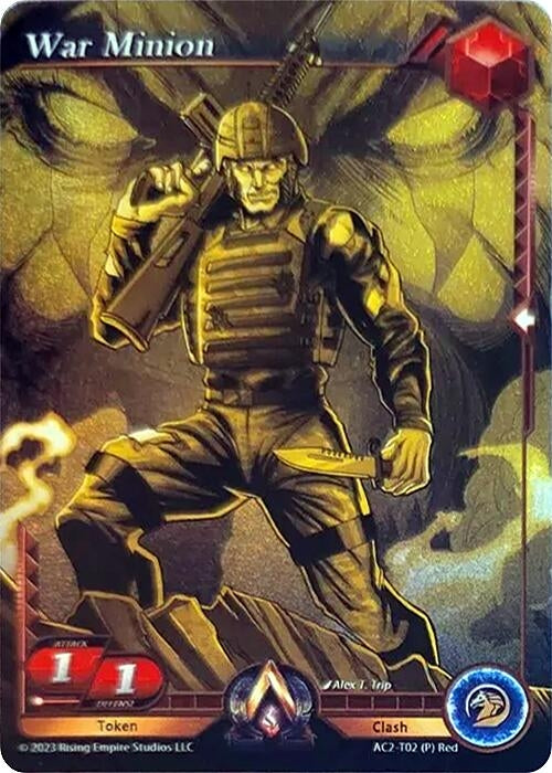 Image for War Minion (Gold) (The Awakening Novel Kickstarter) (AC2-T02) - Alpha Clash