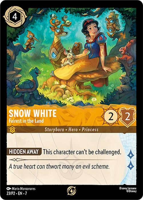 Image for Snow White - Fairest in the Land (Disney Lorcana Promo Cards) (23) - Disney Lorcana