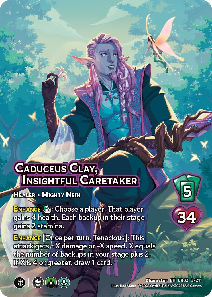 Image for Caduceus Clay, Insightful Caretaker (Critical Role: Heroes of Exandria) (3/211) - UniVersus