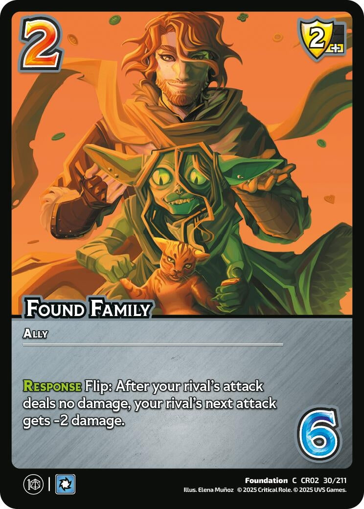 Image for Found Family (Critical Role: Heroes of Exandria) (30/211) - UniVersus