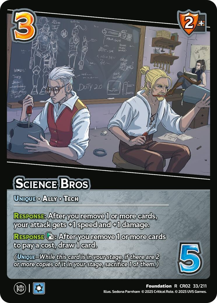 Image for Science Bros (Critical Role: Heroes of Exandria) (33/211) - UniVersus