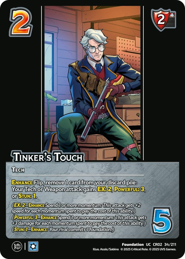 Image for Tinker's Touch (Critical Role: Heroes of Exandria) (34/211) - UniVersus