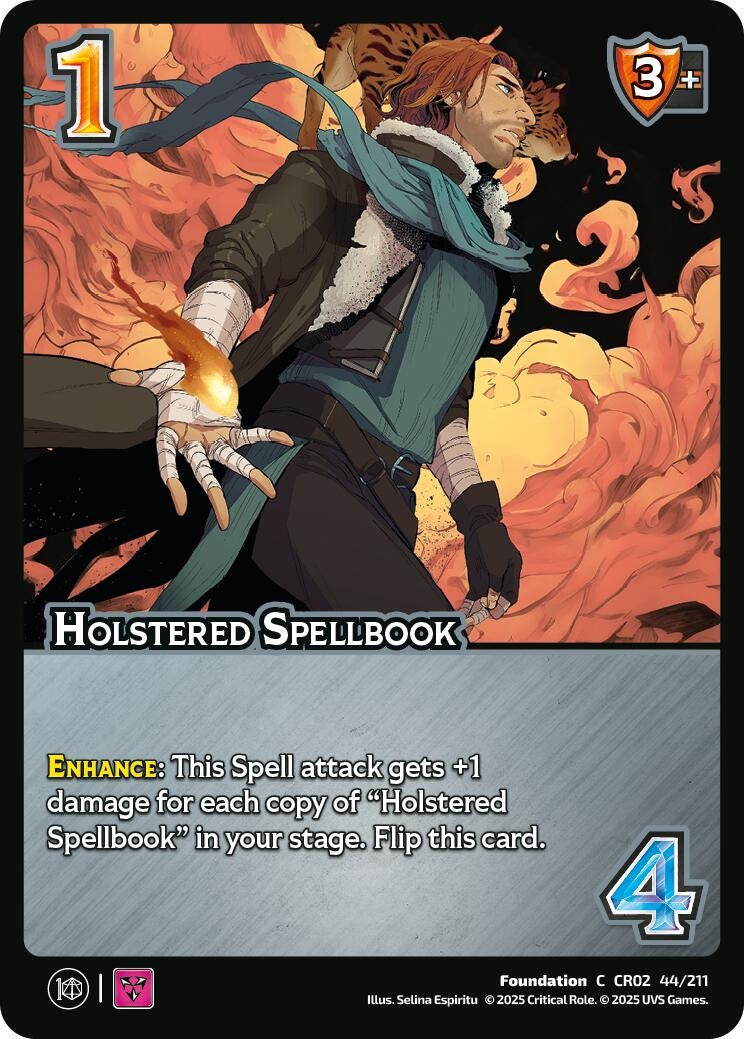 Image for Holstered Spellbook (Critical Role: Heroes of Exandria) (44/211) - UniVersus