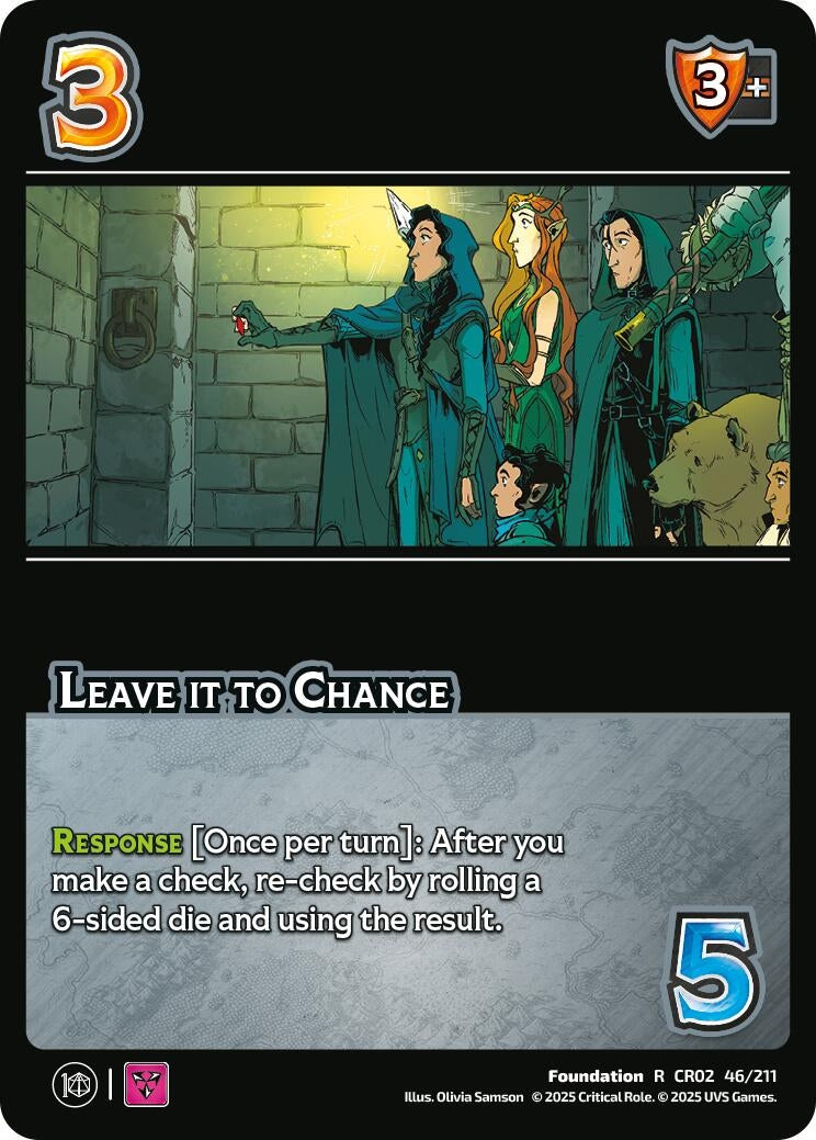 Image for Leave it to Chance (Critical Role: Heroes of Exandria) (46/211) - UniVersus