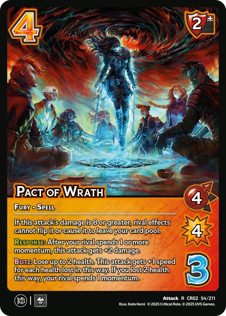 Image for Pact of Wrath (Critical Role: Heroes of Exandria) (54/211) - UniVersus