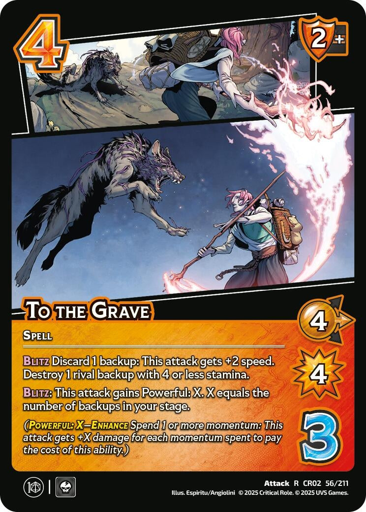 Image for To the Grave (Critical Role: Heroes of Exandria) (56/211) - UniVersus
