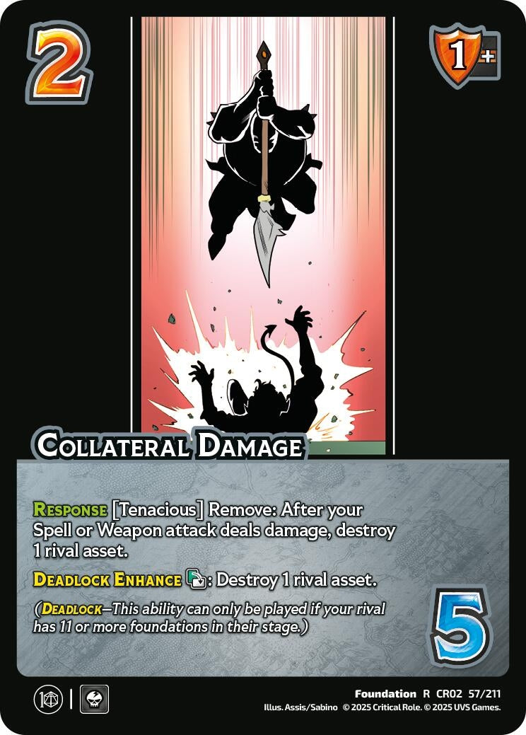 Image for Collateral Damage (Critical Role: Heroes of Exandria) (57/211) - UniVersus