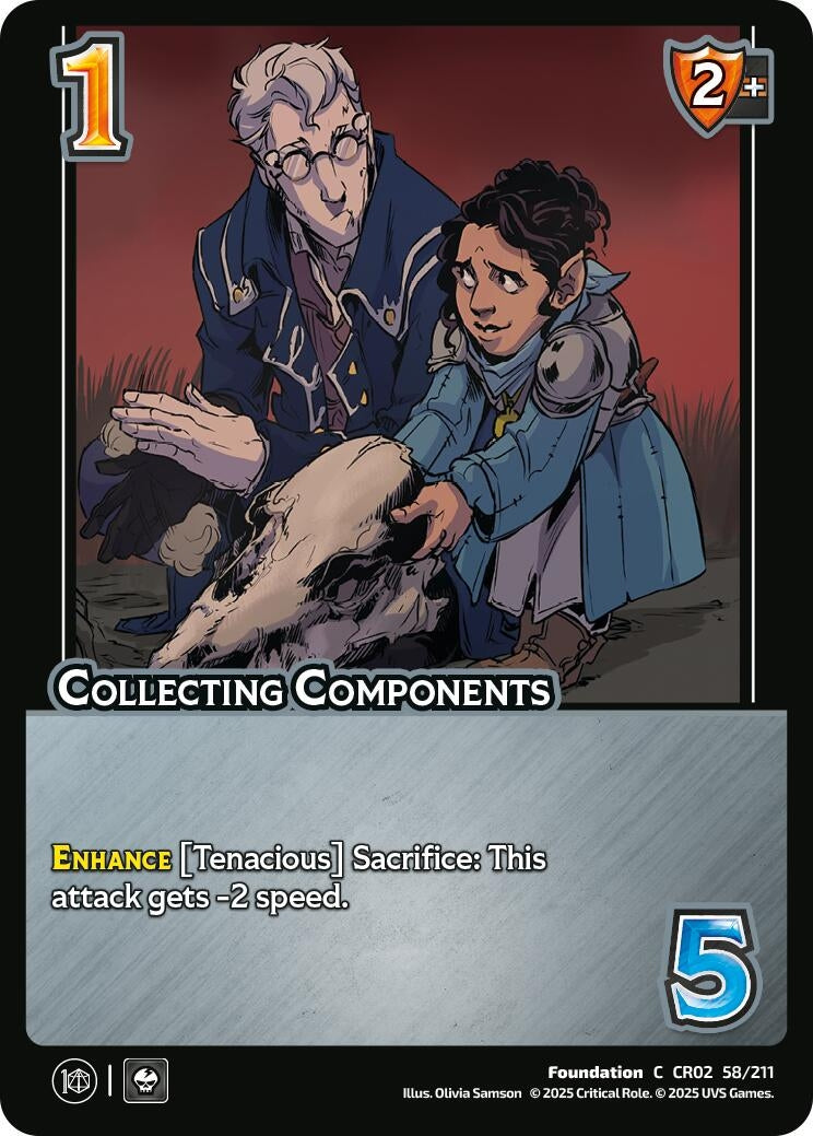 Image for Collecting Components (Critical Role: Heroes of Exandria) (58/211) - UniVersus