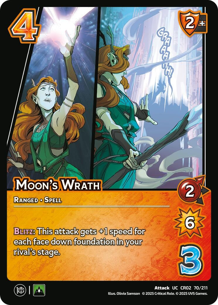 Image for Moon's Wrath (Critical Role: Heroes of Exandria) (70/211) - UniVersus