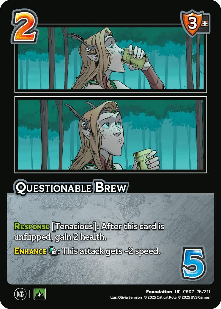 Image for Questionable Brew (Critical Role: Heroes of Exandria) (76/211) - UniVersus