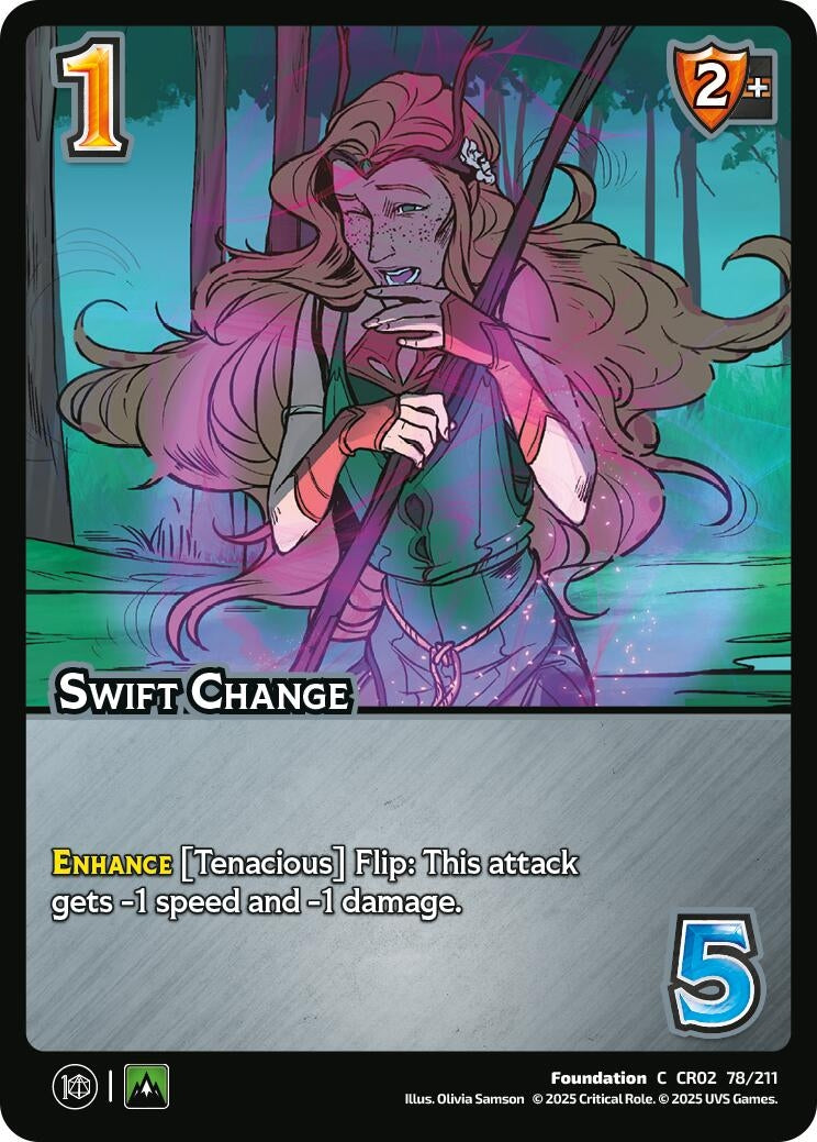 Image for Swift Change (Critical Role: Heroes of Exandria) (78/211) - UniVersus