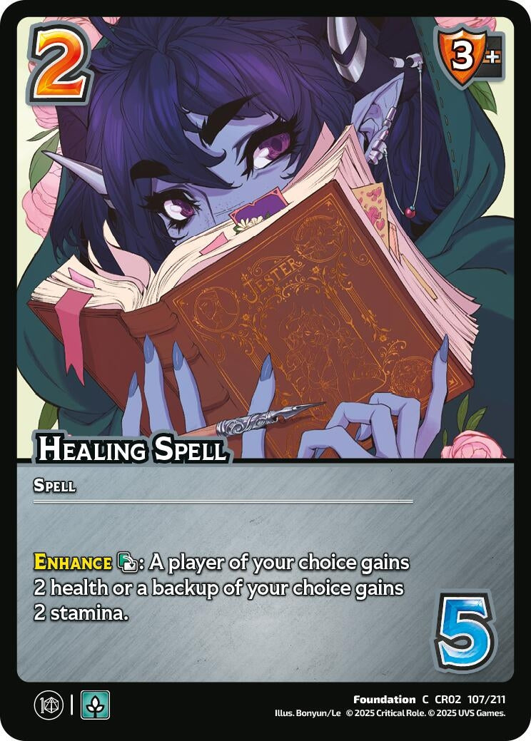 Image for Healing Spell (Critical Role: Heroes of Exandria) (107/211) - UniVersus