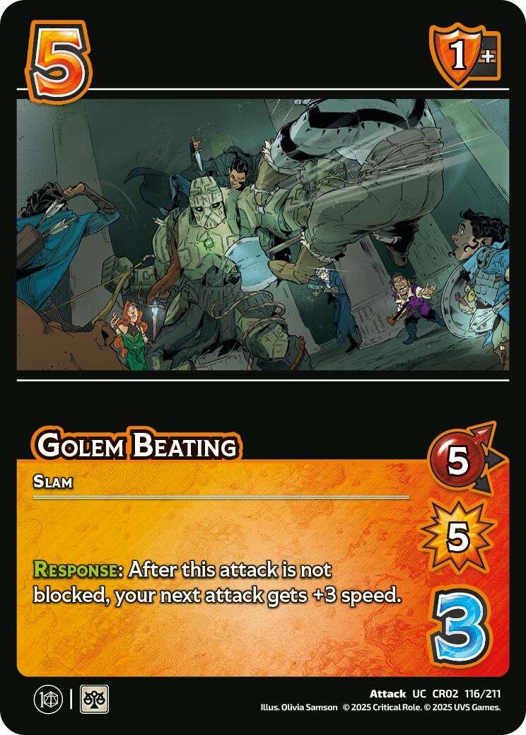 Image for Golem Beating (Critical Role: Heroes of Exandria) (116/211) - UniVersus