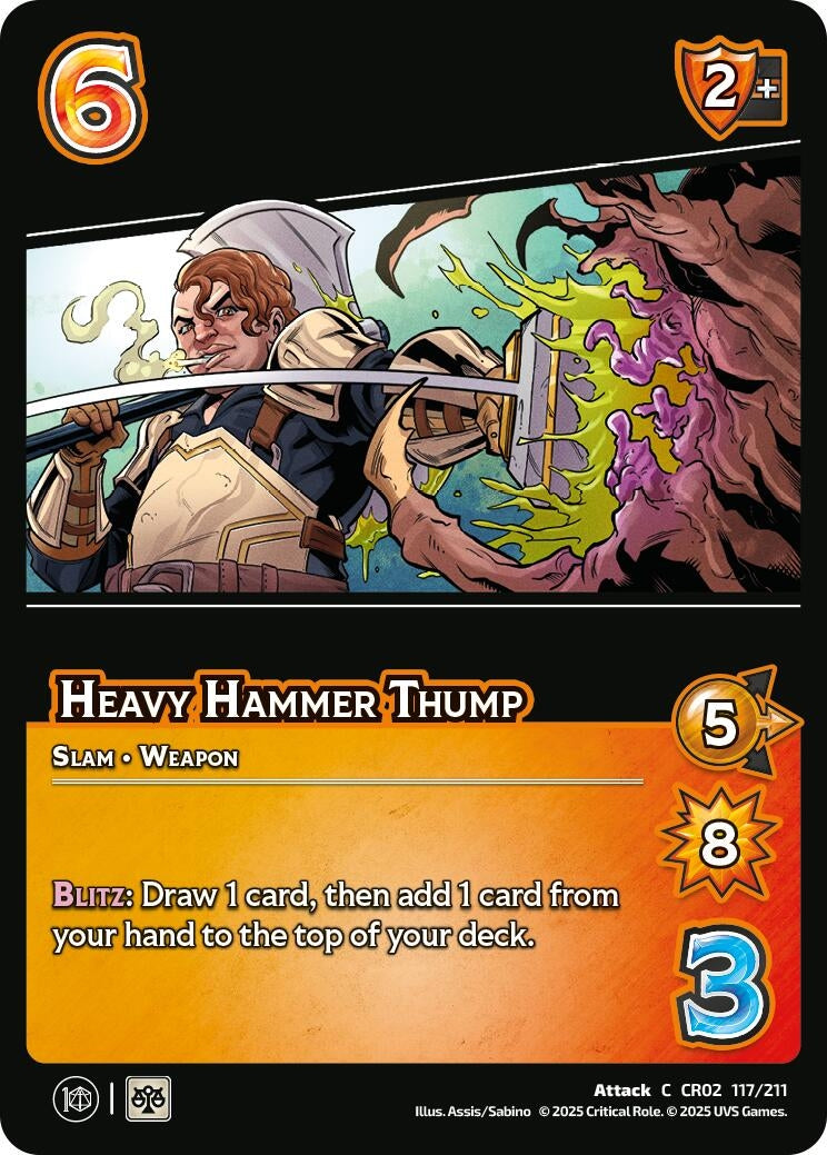 Image for Heavy Hammer Thump (Critical Role: Heroes of Exandria) (117/211) - UniVersus