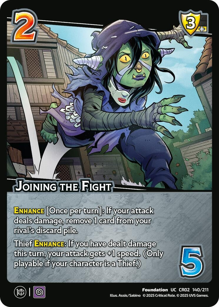 Image for Joining the Fight (Critical Role: Heroes of Exandria) (140/211) - UniVersus