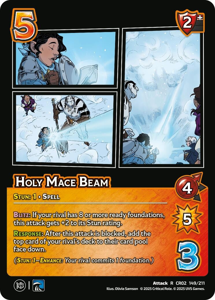 Image for Holy Mace Beam (Critical Role: Heroes of Exandria) (149/211) - UniVersus