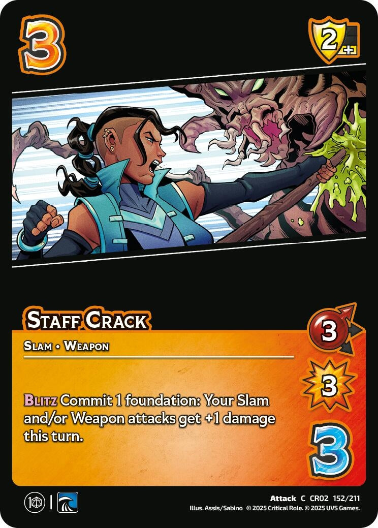 Image for Staff Crack (Critical Role: Heroes of Exandria) (152/211) - UniVersus