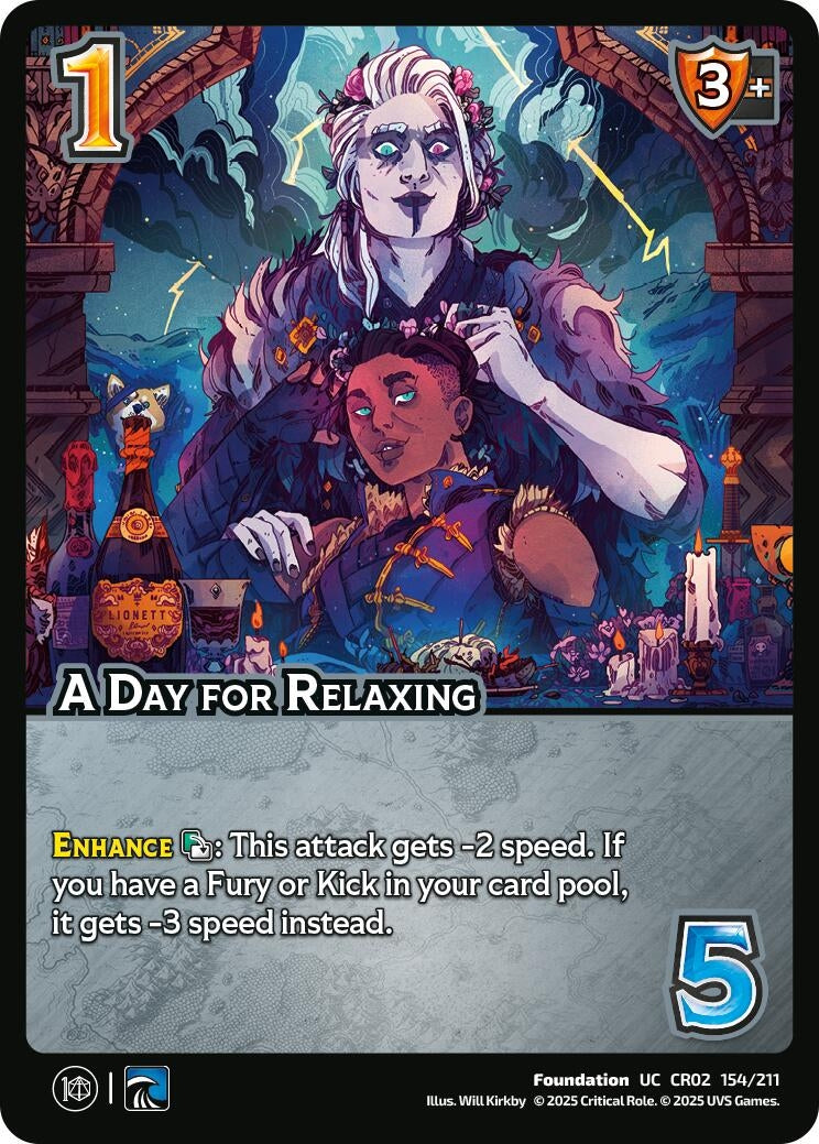 Image for A Day for Relaxing (Critical Role: Heroes of Exandria) (154/211) - UniVersus