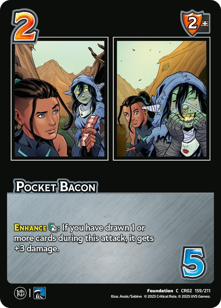 Image for Pocket Bacon (Critical Role: Heroes of Exandria) (159/211) - UniVersus