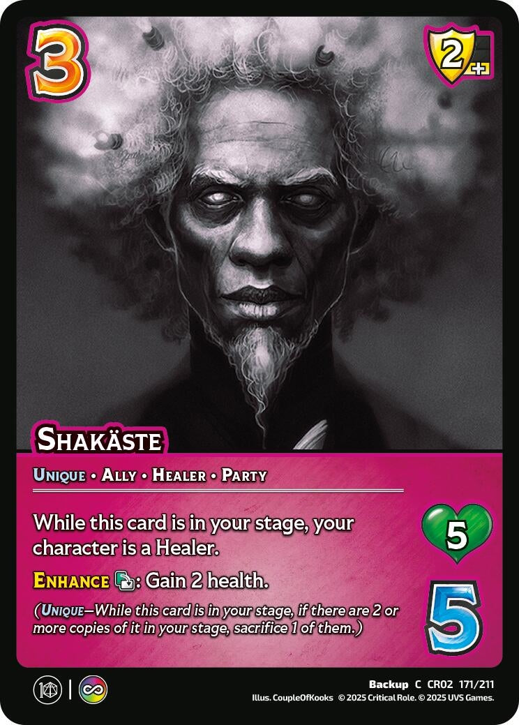 Image for Shakaste (Critical Role: Heroes of Exandria) (171/211) - UniVersus