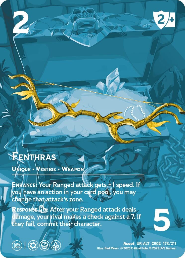 Image for Fenthras (Alternate Art) (Critical Role: Heroes of Exandria) (178/211) - UniVersus