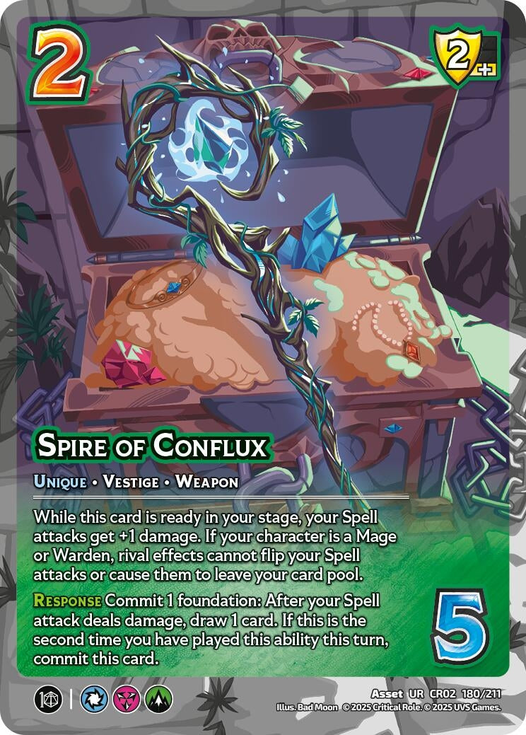Image for Spire of Conflux (Critical Role: Heroes of Exandria) (180/211) - UniVersus