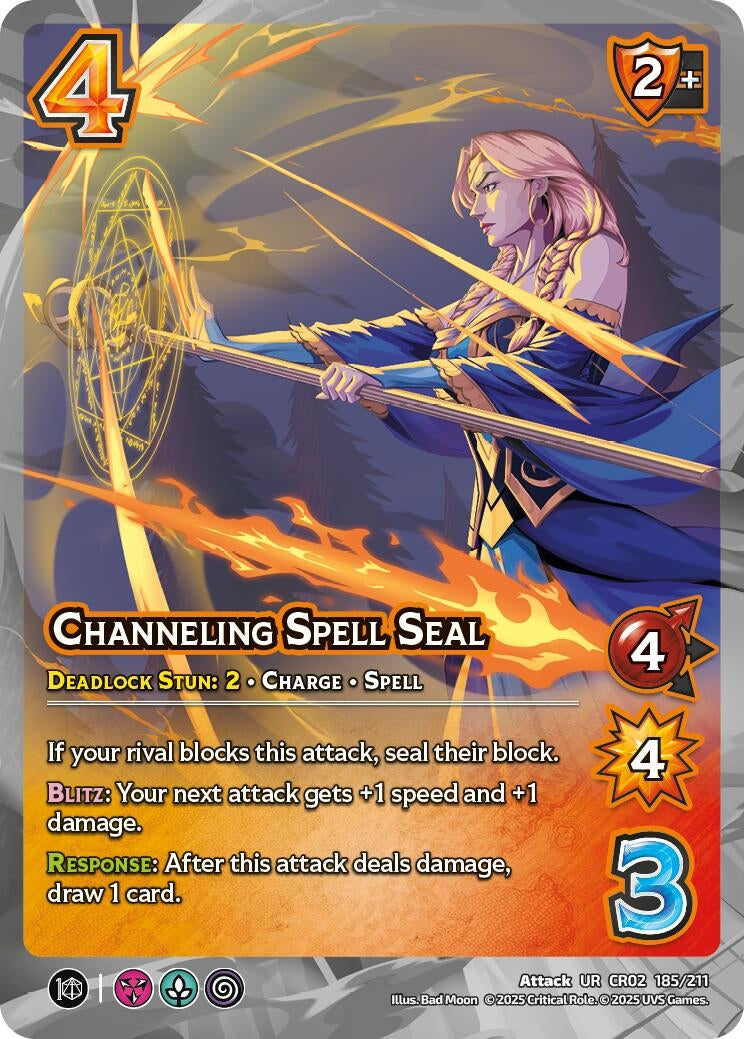 Image for Channeling Spell Seal (Critical Role: Heroes of Exandria) (185/211) - UniVersus