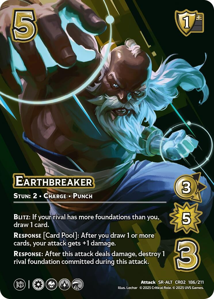Image for Earthbreaker (Alternate Art) (Critical Role: Heroes of Exandria) (186/211) - UniVersus