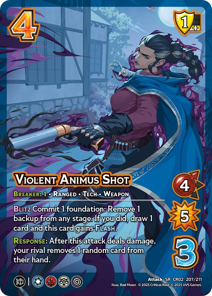 Image for Violent Animus Shot (Critical Role: Heroes of Exandria) (207/211) - UniVersus