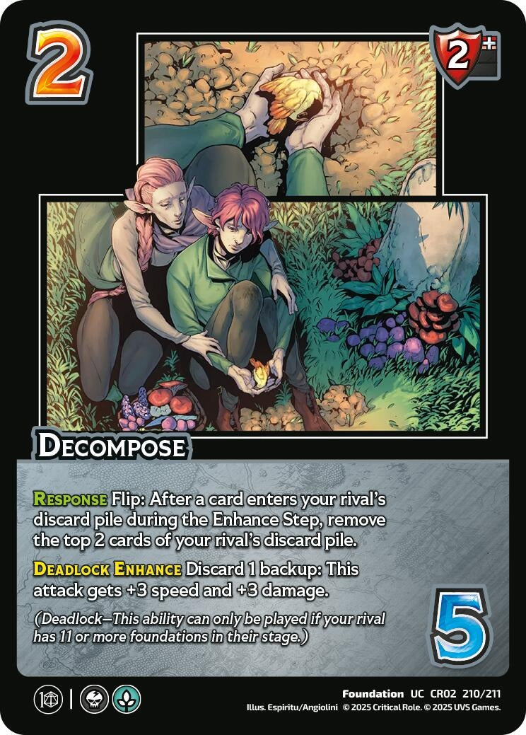 Image for Decompose (Critical Role: Heroes of Exandria) (210/211) - UniVersus