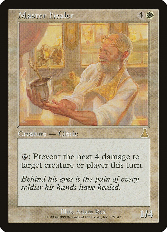 Image for Master Healer (Urza's Destiny) (12) - Magic: The Gathering