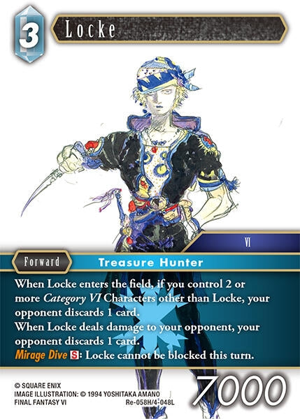 Image for Locke (Legacy Collection) (Re-058H/4-048L) - Final Fantasy TCG