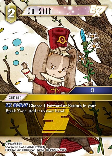 Image for Cu Sith EX (Legacy Collection) (Re-093C/10-068C) - Final Fantasy TCG