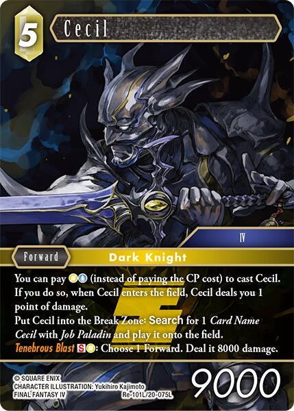 Image for Cecil (Re-101L/20-075L) (Legacy Collection) (Re-101L/20-075L) - Final Fantasy TCG