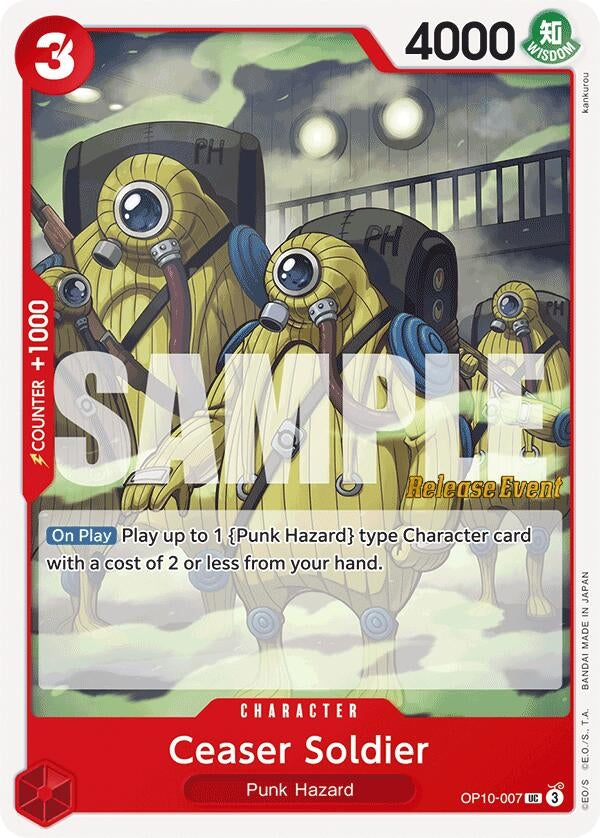 Image for Ceaser Soldier (Royal Blood Release Event Cards) (OP10-007) - One Piece Card Game