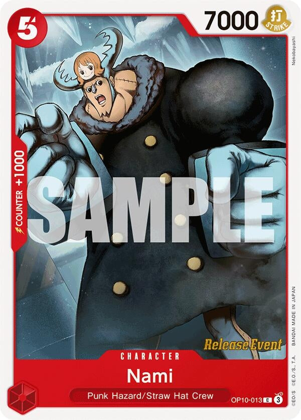 Image for Nami (013) (Royal Blood Release Event Cards) (OP10-013) - One Piece Card Game