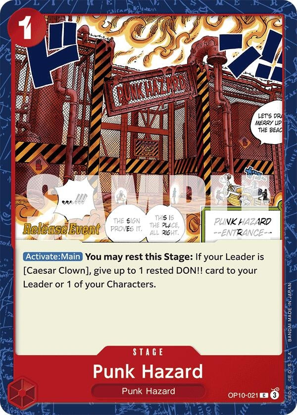 Image for Punk Hazard (Royal Blood Release Event Cards) (OP10-021) - One Piece Card Game