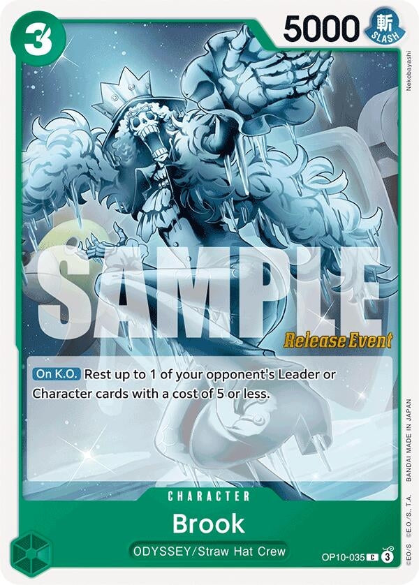 Image for Brook (035) (Royal Blood Release Event Cards) (OP10-035) - One Piece Card Game