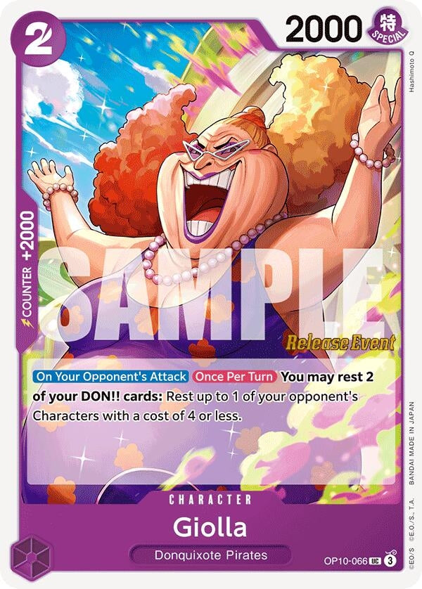 Image for Giolla (Royal Blood Release Event Cards) (OP10-066) - One Piece Card Game