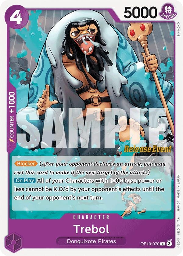 Image for Trebol (Royal Blood Release Event Cards) (OP10-070) - One Piece Card Game