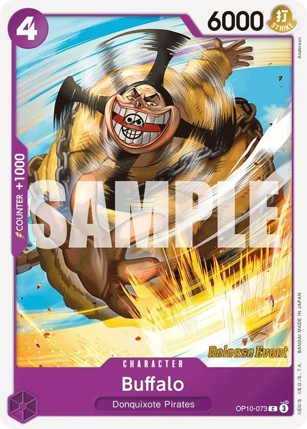 Image for Buffalo (Royal Blood Release Event Cards) (OP10-073) - One Piece Card Game