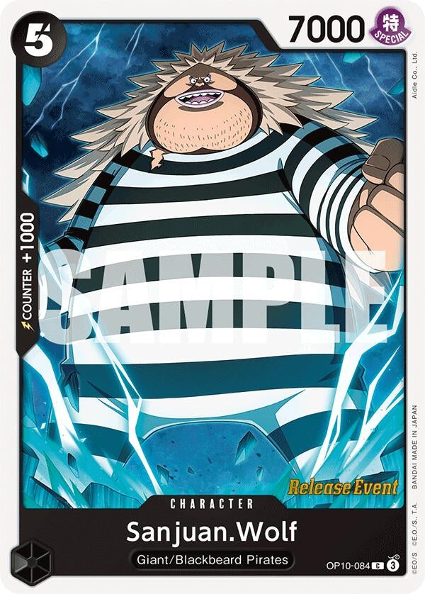 Image for Sanjuan.Wolf (Royal Blood Release Event Cards) (OP10-084) - One Piece Card Game